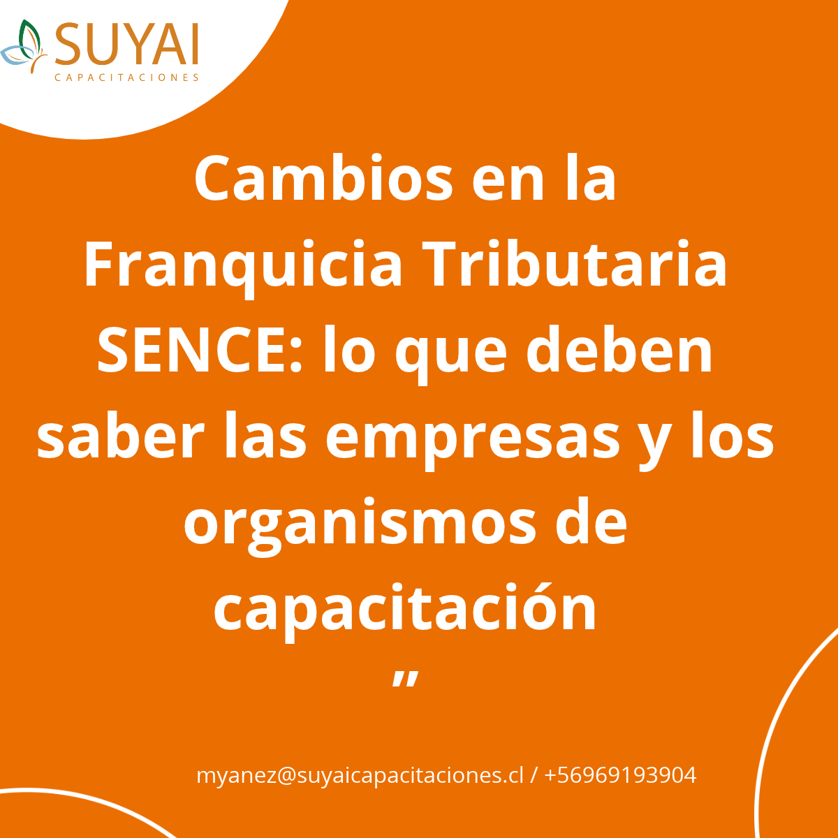 Cambios en la Franquicia Tributaria SENCE: lo que deben saber las empresas y los organismos de capacitación